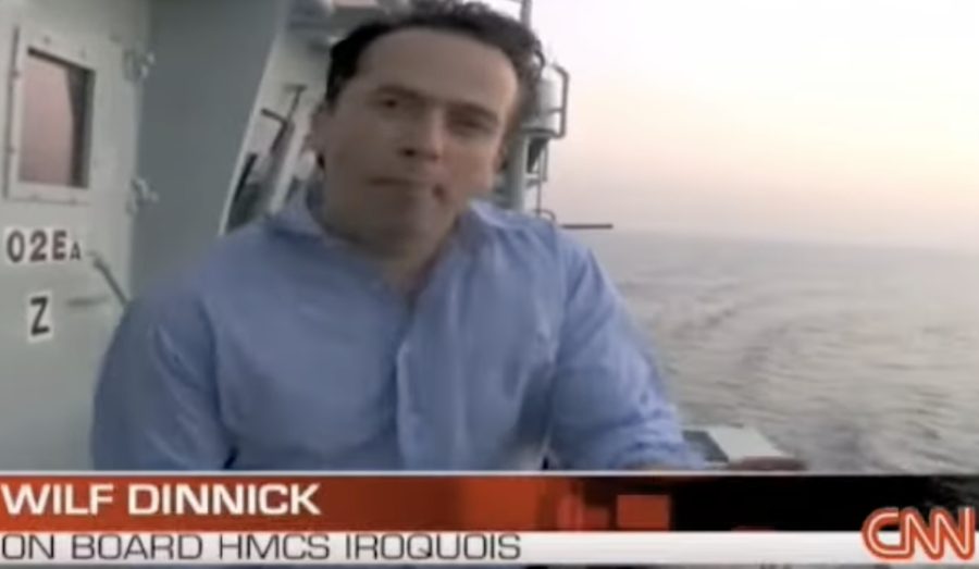 On board HMCS Iroquois